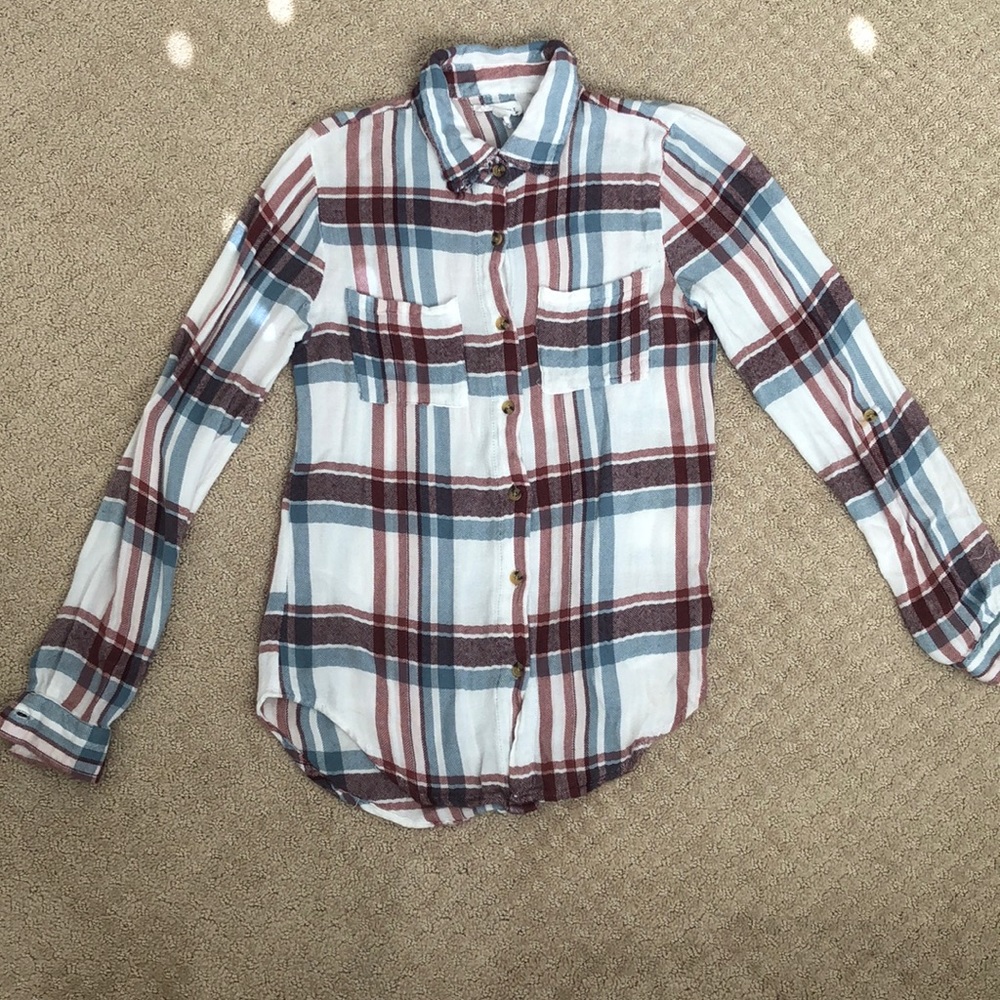 Full Tilt Flannel Top